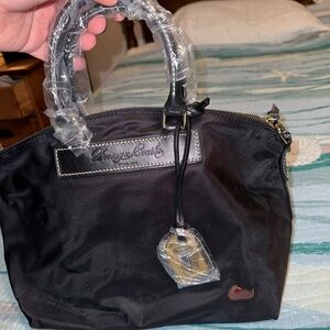 COPY - Dooney and Bourke Black Nylon Satchel